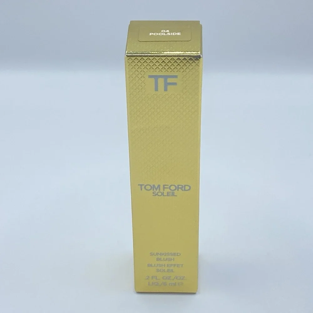 Tom Ford Soleil Sunkissed Liquid Cream Blush 04 Poolside .2 FL OZ 6 ML NIB